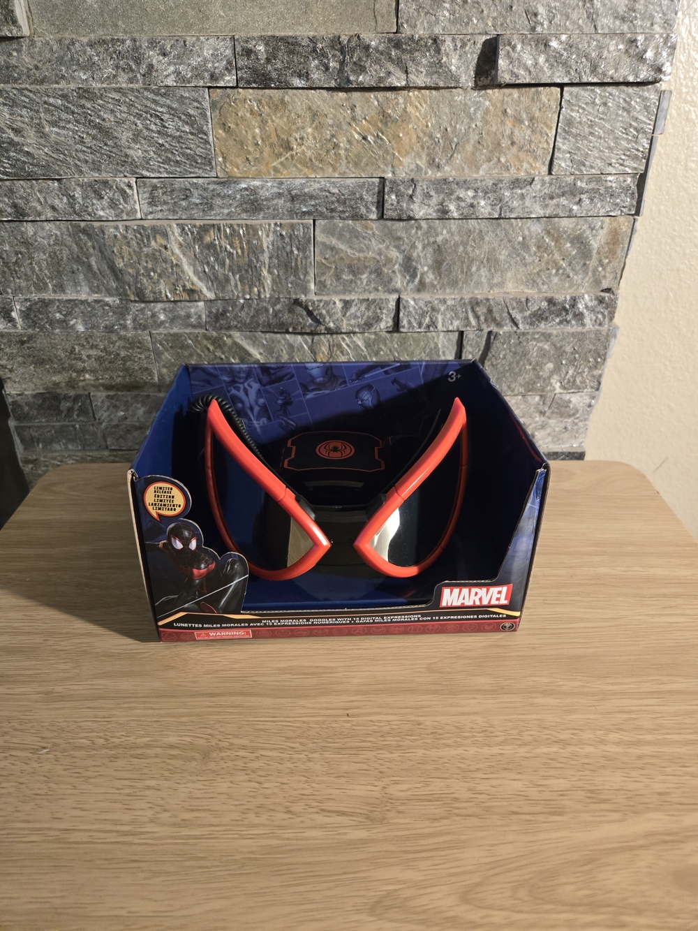 Marvel Miles Morales Spider-Man Goggles Limited Edition NWT